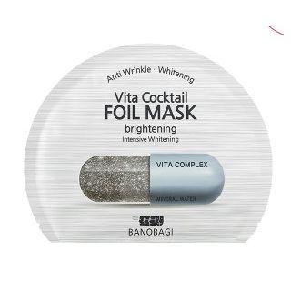 Banobagi - Vita Cocktail Foil Mask - 3 Types Brightening