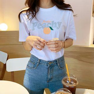 Peachy Printed T-shirt