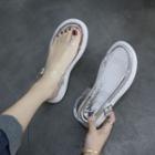 Platform Transparent Sandals