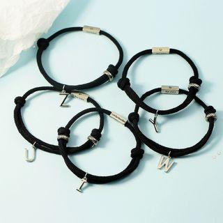Alphabet Cord Bracelet