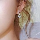 Circle Drop Earring As Shown In Figure - One Size