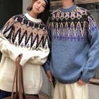 Couple Matching Pattered Sweater