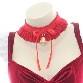 Christmas Fabric Choker (various Designs)