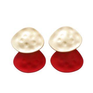 Irregular Metal Dangle Earring
