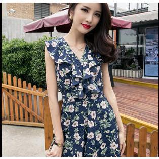 Sleeveless Floral Playsuit