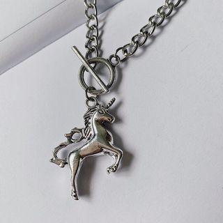 Unicorn Pendant Necklace Unicorn - One Size
