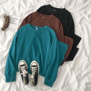 Asymmetric Long-sleeve Pullover Dress