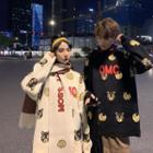 Set: Couple Matching Bear Sweater + Scarf