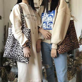 Leopard Canvas Tote