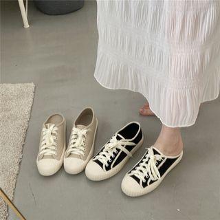 Contrast Trim Sneakers / Sneaker Mules