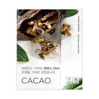 Nature Republic - Real Nature Seed Mask Sheet (cacao) 1pc 1pc