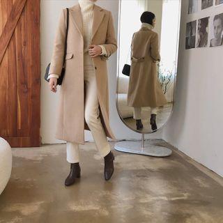Woolen Chesterfield Coat