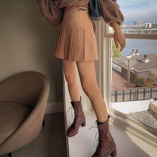 Liphop Embroidered Mini Tennis Skirt