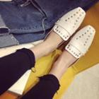 Studded Strap Mules