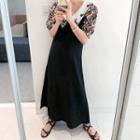 Sleeveless Linen Blend A-line Maxi Dress