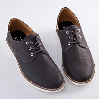 Faux Leather Oxfords