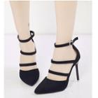 Pointed Stiletto Heel Sandals