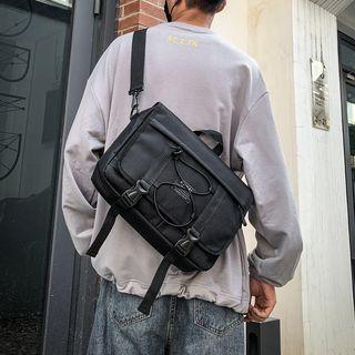 Belted Accent Messenger Bag