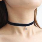 Alloy Star Pendant Velvet Choker