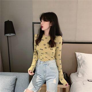 All Over Letter Top