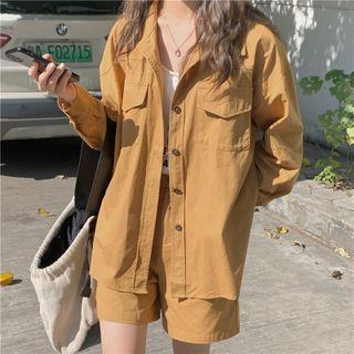 Cargo Shirt / Straight Leg Shorts