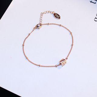 Turnable Alloy Bracelet As Shown In Figure - One Size
