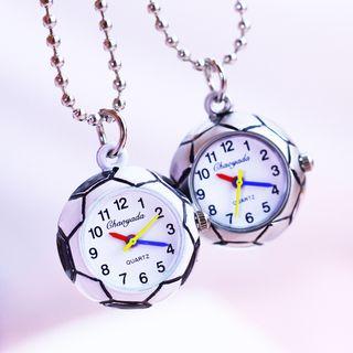 Soccer-accent Fob Watch