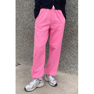 Pintuck Pocket-side Jogger Pants