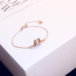 Faux Crystal Bracelet As Shown In Figure - One Size