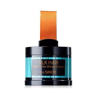 The Saem - Silk Hair Style Fix One Minute Shadow (#01 Black Brown)