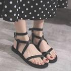 Strappy Toe-loop Sandals