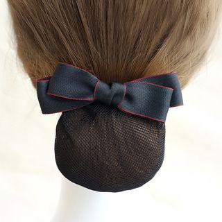 Bow Mesh Hair Bun Net