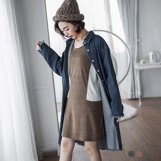 Color-block Paneled Dress