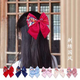 Bow Hair Clip Embroidery Kit