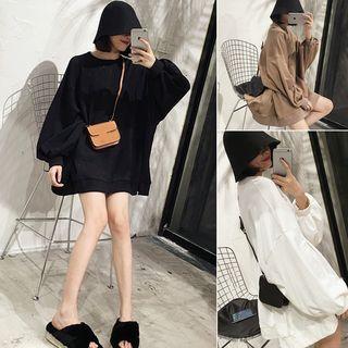 Batwing Loose-fit Pullover Top