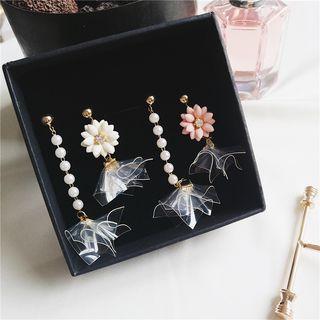 Flower-drop Earrings