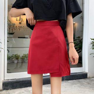 Irregular Slim-fit Skirt