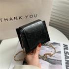 Embossed Square Crossbody Bag