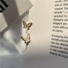 Butterfly Earring 925 Silver - Earrings - One Size