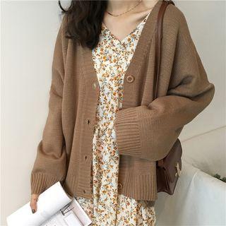 Knit Buttoned Cardigan