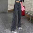 Lace-up Baggy Jeans