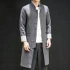 Traditional Chinese Long Button Jacket