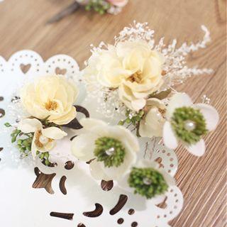 Set Of 5: Flower Hair Pin