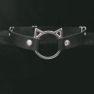 Cat Choker Black - One Size