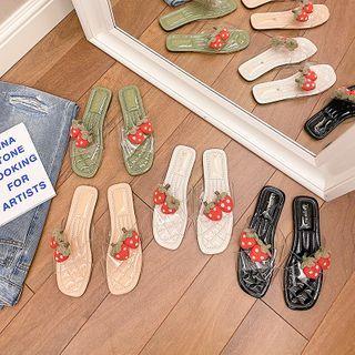 3d Fruit Slide Sandals