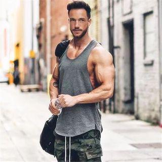 Sport Plain Tank Top