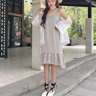 Midi Chiffon Dress