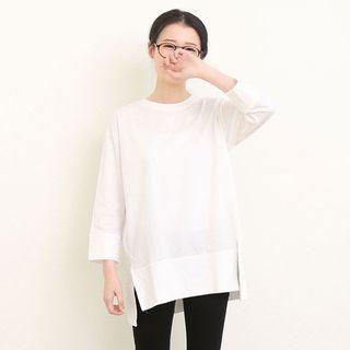 Side-slit Pullover