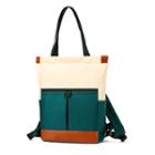 Multi-way Color Block Nylon Backpack