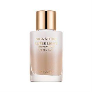 Missha - Signature Super Light Foundation Spf 20 Pa++ (c21) 30ml